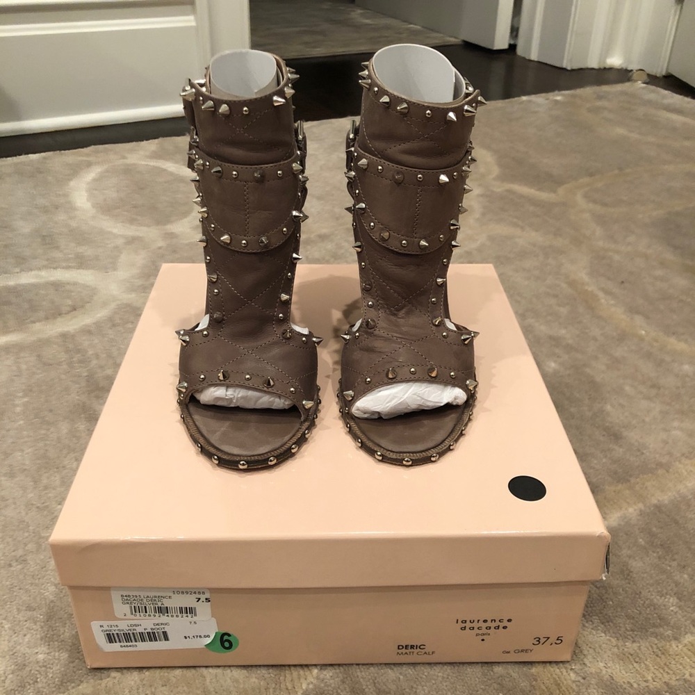 Laurence Dacade Deric Studded Leather Sandals - Picture 3 of 8